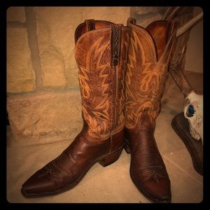 Lucchese 1883 TX Handmade Cowgirl Boots in Size 9B